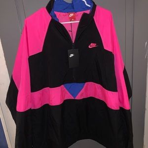 Nike vapor wave black and pink pullover
